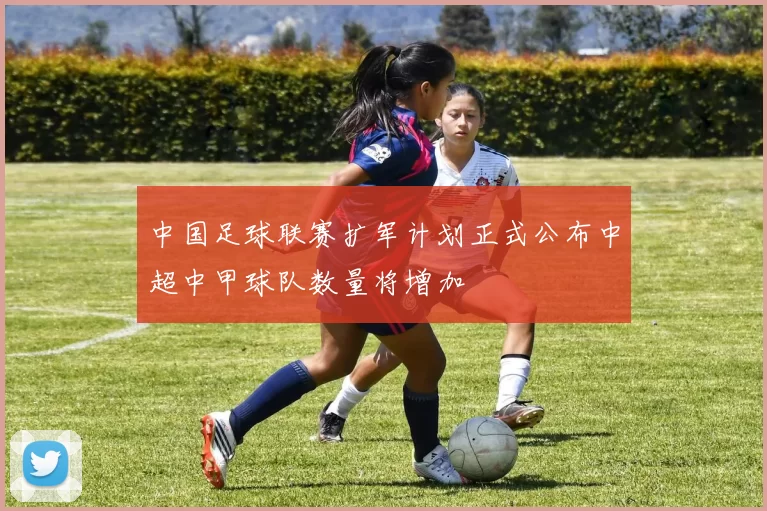 中国足球联赛扩军计划正式公布中超中甲球队数量将增加