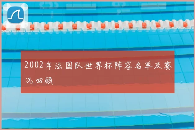 2002年法国队世界杯阵容名单及赛况回顾